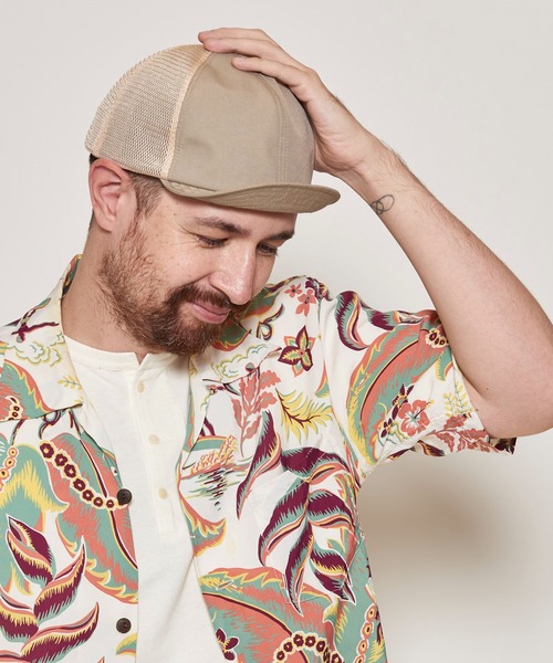 Mighty Shine(マイティシャイン)の「Nylon Mesh Bridge Cap / Mighty Shine SUMMER CAP(キャップ・メンズ・ブラック/ベージュ/グレー・FREE)」の17枚目の写真