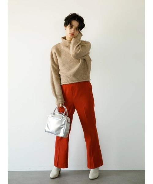 koe(コエ)の「スクエア2WAYミニボストン(ボストンバッグ・レディース・ブラック/ブラウン/グレー/シルバー・FREE)」の7枚目の写真