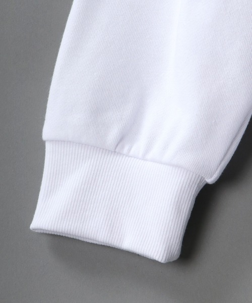 SITRY（シトリー）の「wide silhouette college design sweat hoodie/ワイドシルエット カレッジデザイン スウェット フーディー/パーカー（パーカー・メンズ・グレー系その他/グリーン/ブルー/オフホワイト/杢グレー/ブラック系その他・L/M）」の11枚目の写真