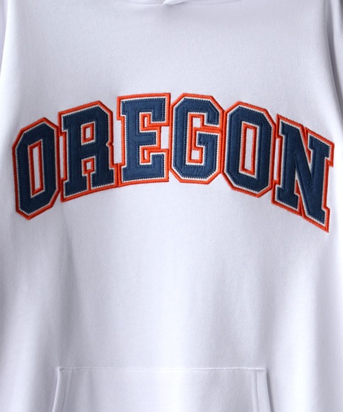 SITRY（シトリー）の「wide silhouette college design sweat hoodie/ワイドシルエット カレッジデザイン スウェット フーディー/パーカー（パーカー・メンズ・グレー系その他/グリーン/ブルー/オフホワイト/杢グレー/ブラック系その他・L/M）」の12枚目の写真