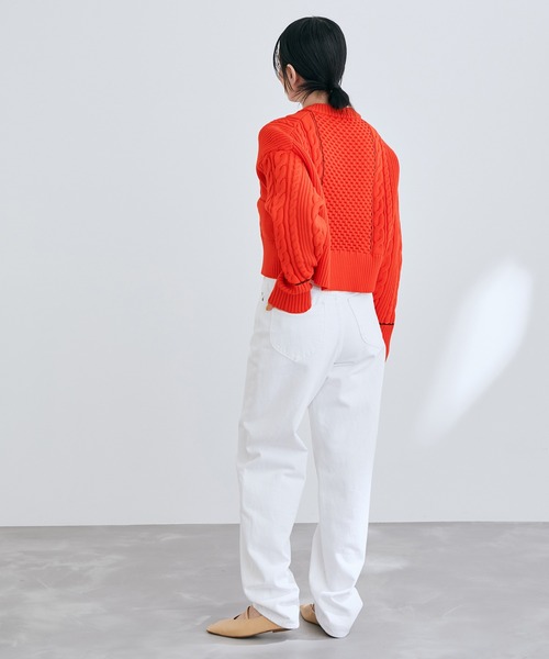 ADAM ET ROPE'（アダムエロペ）の「【WEB限定】ケーブルショート