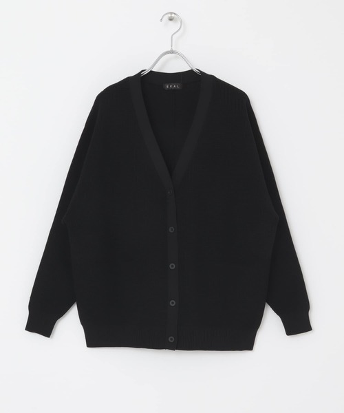 EKAL(エカル)の「EKAL レイクショアニットカーデ(カーディガン/ボレロ・レディース・ブラック/モカ・FREE)」の13枚目の写真