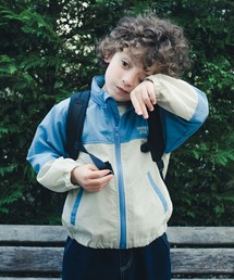 【撥水加工・フード収納可】ウインドブレーカー