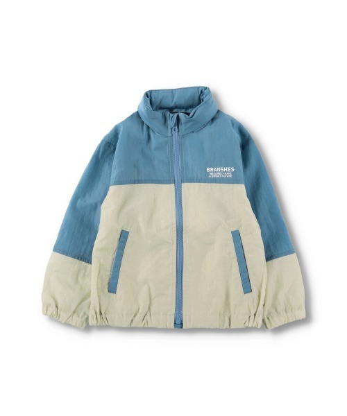 BRANSHES(ブランシェス)の「【撥水加工・フード収納可】ウインドブレーカー(ナイロンジャケット・キッズ・ベージュ/キャメル・90cm/100cm/110cm/120cm/130cm/140cm/150cm)」の7枚目の写真