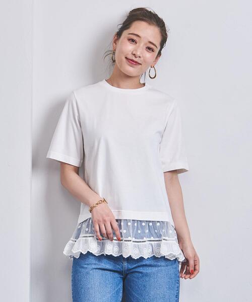 新品 MUVEIL ミュベール クローバープリントパンツ 38 MUVEIL