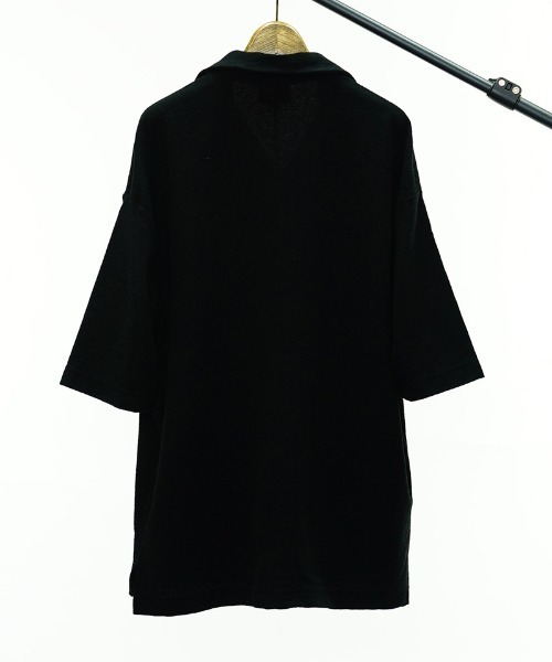 EGO TRIPPING(エゴトリッピング)の「mhs1798-ROUGHNESS BEACH SHIRTS シャツ(シャツ/ブラウス・メンズ・ベージュ/ブラック・46/48)」の10枚目の写真
