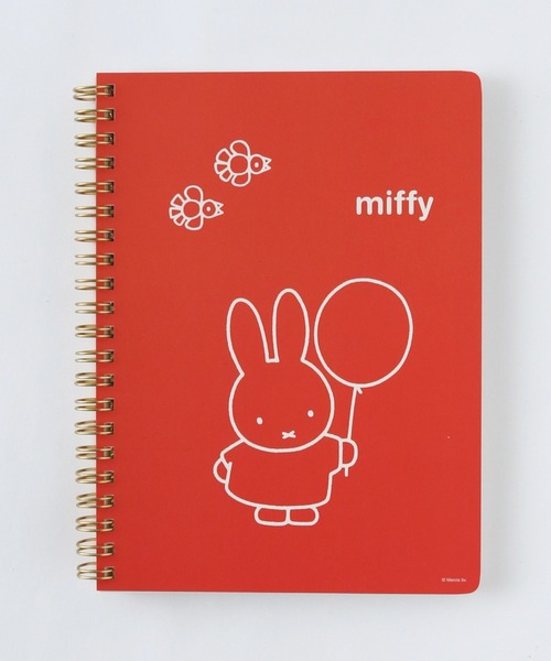 Miffy（ ミッフィー）の「miffy/リングノート（手帳/メモ帳・レディース・ネイビー/ホワイト/オレンジ/グレー/レッド/イエロー・FREE）」の5枚目の写真