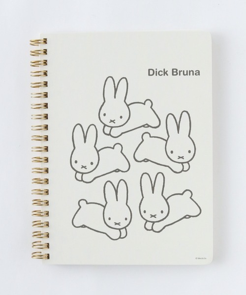 Miffy（ ミッフィー）の「miffy/リングノート（手帳/メモ帳・レディース・ネイビー/ホワイト/オレンジ/グレー/レッド/イエロー・FREE）」の2枚目の写真