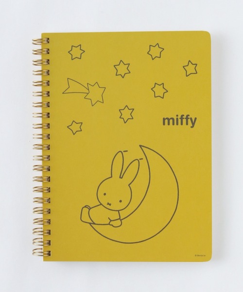 Miffy（ ミッフィー）の「miffy/リングノート（手帳/メモ帳・レディース・ネイビー/ホワイト/オレンジ/グレー/レッド/イエロー・FREE）」の4枚目の写真