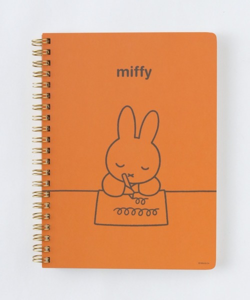 Miffy（ ミッフィー）の「miffy/リングノート（手帳/メモ帳・レディース・ネイビー/ホワイト/オレンジ/グレー/レッド/イエロー・FREE）」の6枚目の写真