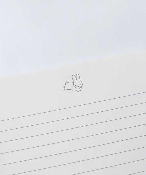Miffy（ ミッフィー）の「miffy/リングノート（手帳/メモ帳・レディース・ネイビー/ホワイト/オレンジ/グレー/レッド/イエロー・FREE）」の9枚目の写真
