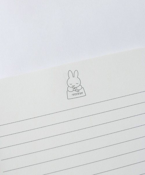 Miffy（ ミッフィー）の「miffy/リングノート（手帳/メモ帳・レディース・ネイビー/ホワイト/オレンジ/グレー/レッド/イエロー・FREE）」の19枚目の写真
