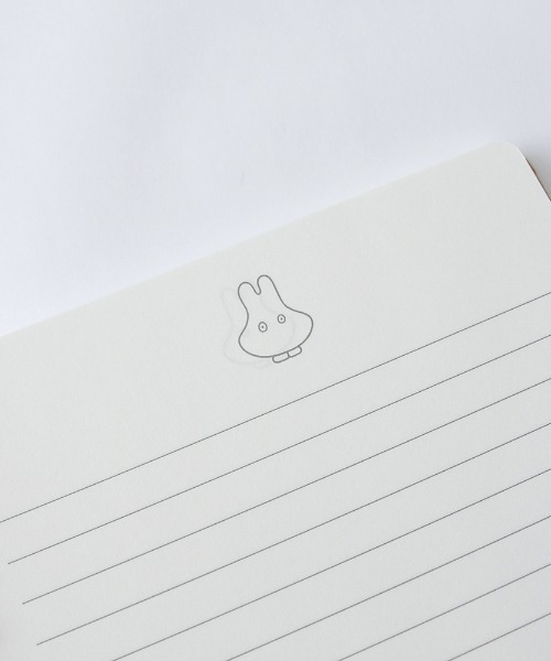 Miffy（ ミッフィー）の「miffy/リングノート（手帳/メモ帳・レディース・ネイビー/ホワイト/オレンジ/グレー/レッド/イエロー・FREE）」の13枚目の写真