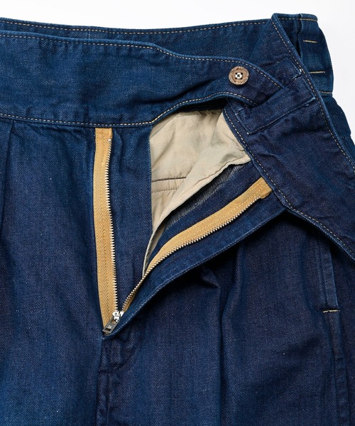 45R（フォーティファイブアール）の「デニムのグルカスカート（加工）（デニムスカート・レディース・ストライプ/インディゴブルー・MEDIUM/LARGE）」の16枚目の写真