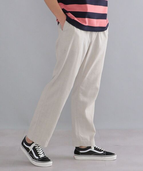 SHIPS（シップス）の「SHIPS:〈ウォッシャブル〉ヘリンボーン ワイド イージーパンツ（その他パンツ・メンズ・ブラック/ブラウン/ナチュラル・SMALL/MEDIUM/LARGE/X-LARGE）」の9枚目の写真