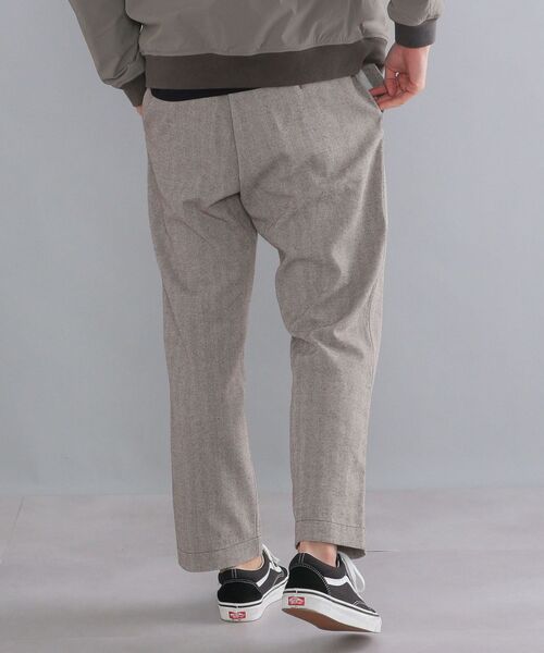 SHIPS（シップス）の「SHIPS:〈ウォッシャブル〉ヘリンボーン ワイド イージーパンツ（その他パンツ・メンズ・ブラック/ブラウン/ナチュラル・SMALL/MEDIUM/LARGE/X-LARGE）」の15枚目の写真