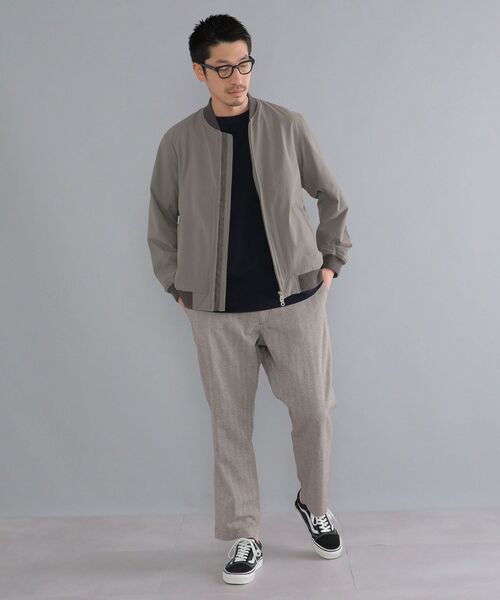 SHIPS（シップス）の「SHIPS:〈ウォッシャブル〉ヘリンボーン ワイド イージーパンツ（その他パンツ・メンズ・ブラック/ブラウン/ナチュラル・SMALL/MEDIUM/LARGE/X-LARGE）」の20枚目の写真