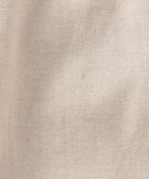 SHIPS（シップス）の「SHIPS:〈ウォッシャブル〉ヘリンボーン ワイド イージーパンツ（その他パンツ・メンズ・ブラック/ブラウン/ナチュラル・SMALL/MEDIUM/LARGE/X-LARGE）」の6枚目の写真