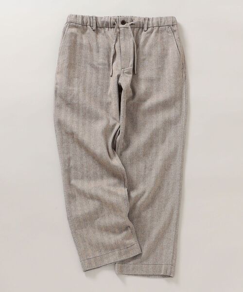 SHIPS（シップス）の「SHIPS:〈ウォッシャブル〉ヘリンボーン ワイド イージーパンツ（その他パンツ・メンズ・ブラック/ブラウン/ナチュラル・SMALL/MEDIUM/LARGE/X-LARGE）」の21枚目の写真