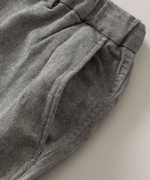 SHIPS（シップス）の「SHIPS:〈ウォッシャブル〉ヘリンボーン ワイド イージーパンツ（その他パンツ・メンズ・ブラック/ブラウン/ナチュラル・SMALL/MEDIUM/LARGE/X-LARGE）」の7枚目の写真