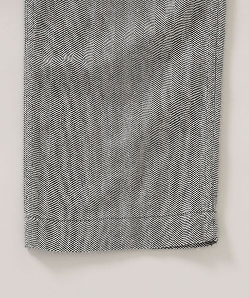 SHIPS（シップス）の「SHIPS:〈ウォッシャブル〉ヘリンボーン ワイド イージーパンツ（その他パンツ・メンズ・ブラック/ブラウン/ナチュラル・SMALL/MEDIUM/LARGE/X-LARGE）」の17枚目の写真