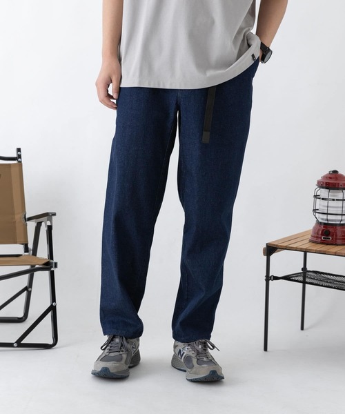 EKAL（エカル）の「EKAL　ホリデーストレッチイージーデニム（デニムパンツ・メンズ・インディゴブルー/ライトインディゴブルー・MEDIUM/LARGE）」の2枚目の写真