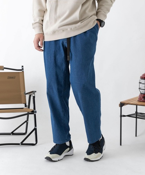 EKAL（エカル）の「EKAL　ホリデーストレッチイージーデニム（デニムパンツ・メンズ・インディゴブルー/ライトインディゴブルー・MEDIUM/LARGE）」の7枚目の写真