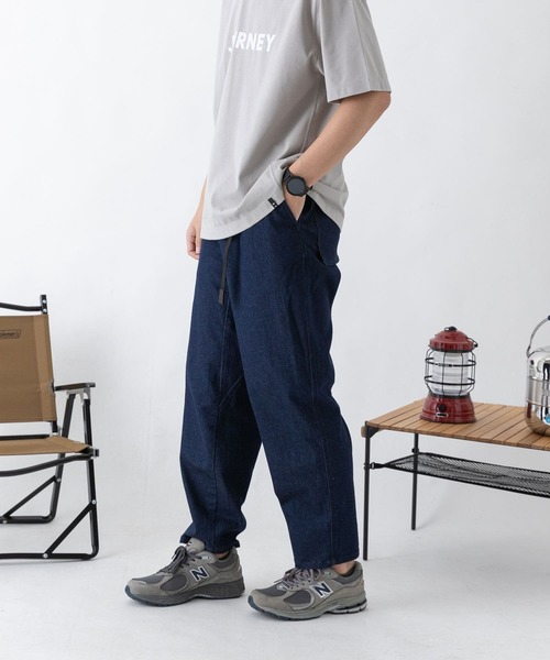 EKAL（エカル）の「EKAL　ホリデーストレッチイージーデニム（デニムパンツ・メンズ・インディゴブルー/ライトインディゴブルー・MEDIUM/LARGE）」の13枚目の写真