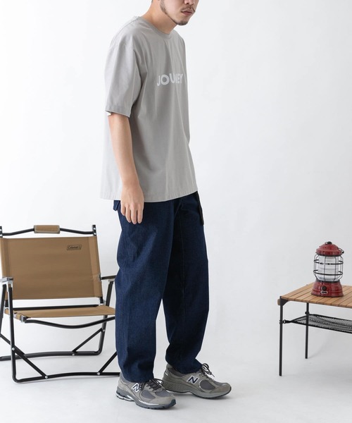 EKAL（エカル）の「EKAL　ホリデーストレッチイージーデニム（デニムパンツ・メンズ・インディゴブルー/ライトインディゴブルー・MEDIUM/LARGE）」の22枚目の写真