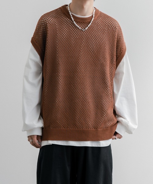 ブランド古着 半袖ニット ニット セーター Epnok エプノック のファッション通販 Zozoused