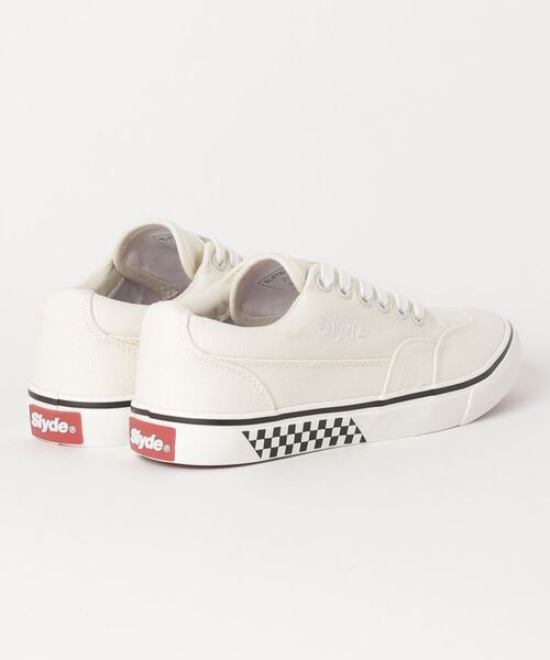 Slyde（スライド）の「【Slyde】SLYDE TECH LOW CUT SHOES（スニーカー・メンズ・ホワイト・23/24/25/26/27/28/25.5/26.5/27.5/24.5/23.5）」の2枚目の写真