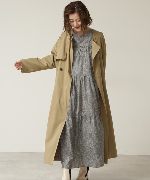 セール ブランド古着 トレンチコート トレンチコート Natural Beauty Basic ナチュラルビューティーベーシック のファッション通販 Zozoused