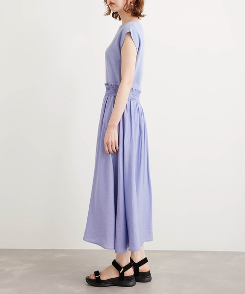 ROPE' PICNIC（ロペピクニック）の「ラク美/ドッキングニットワンピース（ワンピース・レディース・ブラック/ピンク/グレー系その他/ブルー系その他4・38）」の17枚目の写真