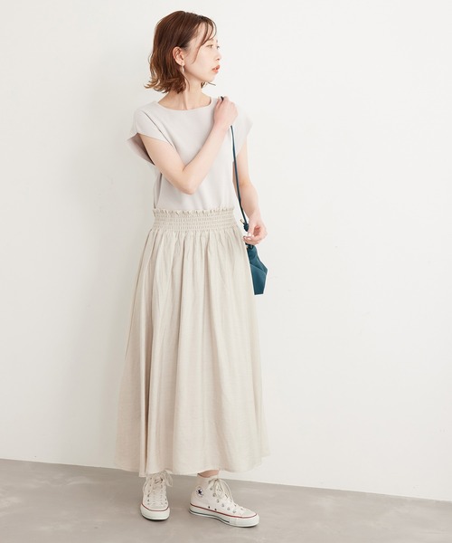 ROPE' PICNIC（ロペピクニック）の「ラク美/ドッキングニットワンピース（ワンピース・レディース・ブラック/ピンク/グレー系その他/ブルー系その他4・38）」の16枚目の写真