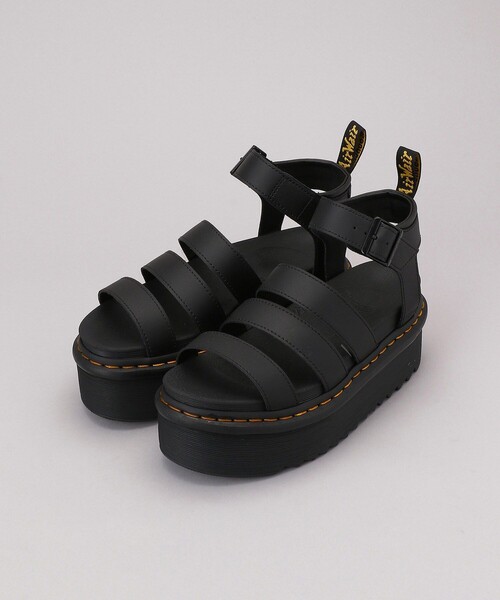 FREAK'S STORE（フリークスストア）の「Dr.Martens/ドクターマーチン BLAIRE QUAD/QUAD ZEBRILUS BLAIRE/ゼブリラス ブレアープラットフォームサンダル（サンダル・レディース・ホワイト/ブラック・4/3/5）」の9枚目の写真