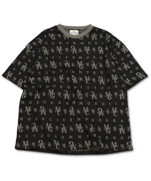 SPINNS（スピンズ）の「MGMC ジャガード Tシャツ（Tシャツ/カットソー・メンズ・グリーン/ブラック/アイボリー・ONESIZE）」の21枚目の写真