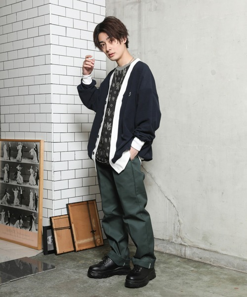 SPINNS（スピンズ）の「MGMC ジャガード Tシャツ（Tシャツ/カットソー・メンズ・グリーン/ブラック/アイボリー・ONESIZE）」の11枚目の写真