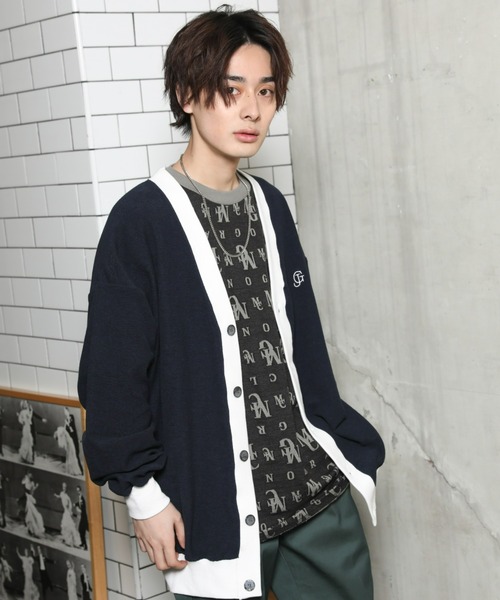 SPINNS（スピンズ）の「MGMC ジャガード Tシャツ（Tシャツ/カットソー・メンズ・グリーン/ブラック/アイボリー・ONESIZE）」の10枚目の写真
