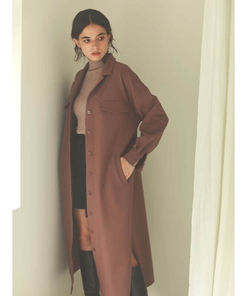 ACYM（アシーム）の「Herringbone check ジャケット（ノーカラー