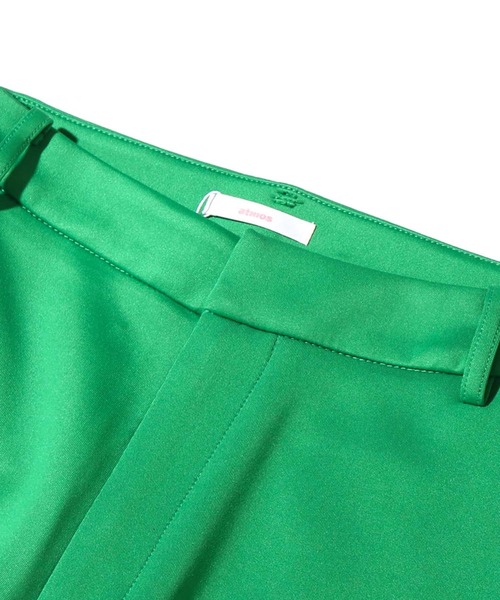 atmos pink(アトモスピンク)の「atmos pink シリコンパッチダンボールフレアパンツ(その他パンツ・レディース・ブラック/グリーン・S/M)」の4枚目の写真