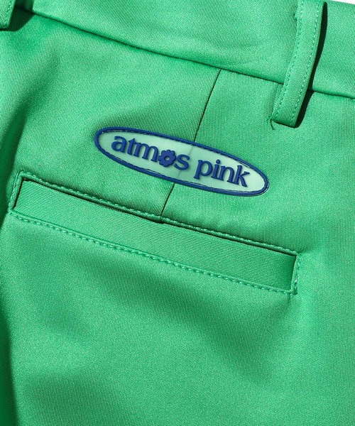atmos pink(アトモスピンク)の「atmos pink シリコンパッチダンボールフレアパンツ(その他パンツ・レディース・ブラック/グリーン・S/M)」の6枚目の写真
