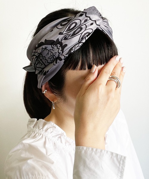 SZT:90cm×90cm 超大判スカーフ（バンダナ/スカーフ）｜SHIZUTA（シズタ