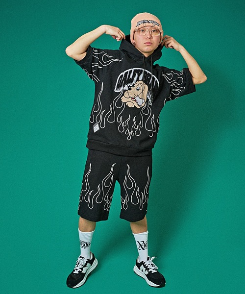 GALFY ガルフィー 炎上大学 セットアップ GALFY（ガルフィー）の「『GALFY/ガルフィー』炎上大学