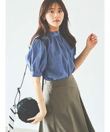 Te chichi | 【貴島明日香コラボ】バックリボンブラウス(シャツ/ブラウス)