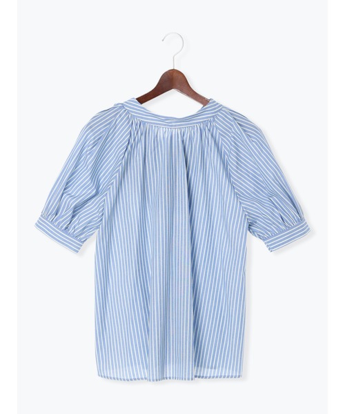 Te chichi（テチチ）の「【貴島明日香コラボ】バックリボンブラウス（シャツ/ブラウス・レディース・ブラック/ネイビー/ブルー・ﾌﾘ-）」の21枚目の写真