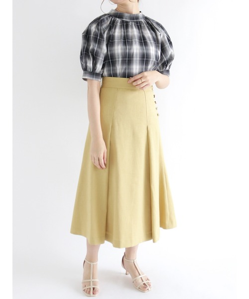 Te chichi（テチチ）の「【貴島明日香コラボ】バックリボンブラウス（シャツ/ブラウス・レディース・ブラック/ネイビー/ブルー・ﾌﾘ-）」の10枚目の写真