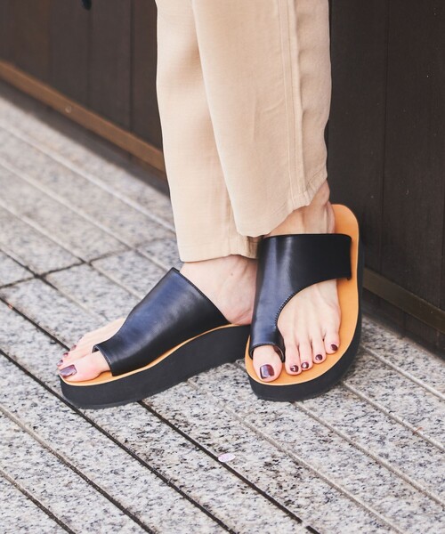 coen（コーエン）の「カバートングサンダル（サンダル・レディース・ブラック/ダークブラウン・S/M/L）」の10枚目の写真