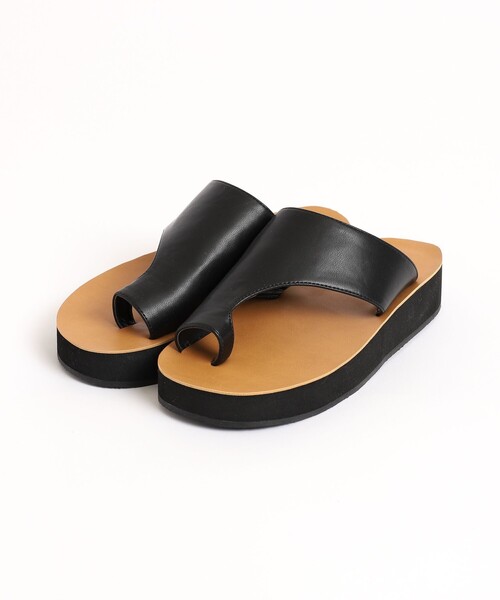 coen（コーエン）の「カバートングサンダル（サンダル・レディース・ブラック/ダークブラウン・S/M/L）」の19枚目の写真