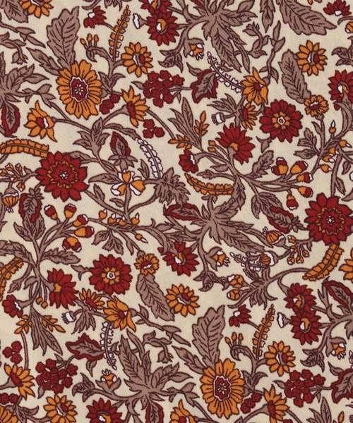 HONEYSUCKLE ROSE（ハニーサックルローズ）の「【HONEYSUCKLE ROSE】エスニック柄キャミワンピース（シャツワンピース・レディース・ベージュ/パープル/ダークグレー・M/L）」の14枚目の写真