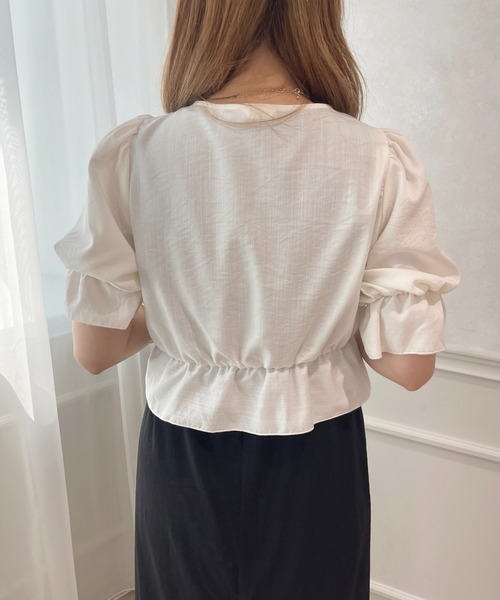 apres jour（アプレジュール）の「【セットアップ可能】チロルブラウス【ZOZOTOWN限定アイテム】（シャツ/ブラウス・レディース・ブラック/オフホワイト/ピンク・X-LARGE/フリー）」の21枚目の写真